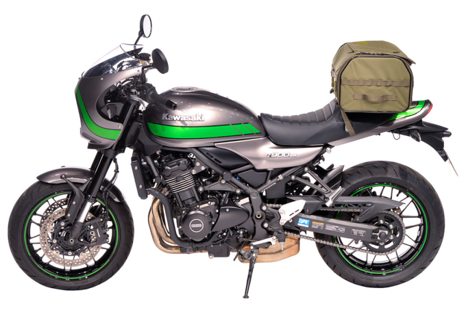 GWM X-OVER(クロスオーバー)リアバッグ 装着イメージ:KAWASAKI Z900RS CAFE
