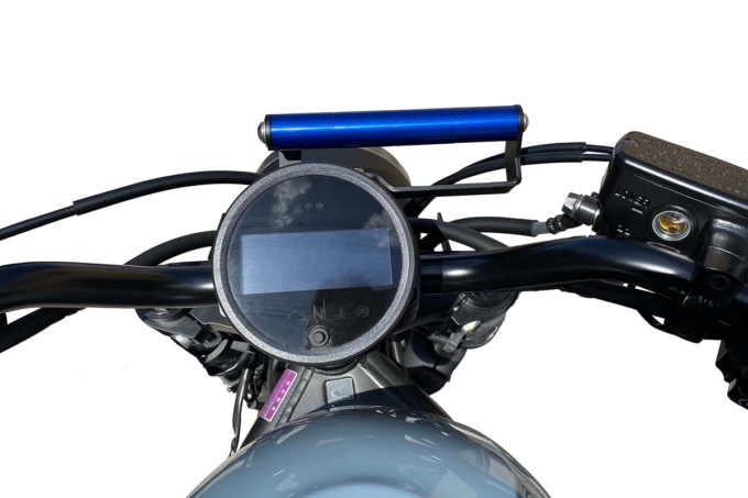 ポッシュフェイス REBEL250(’18~20)用スマートフォンホルダーマウントステー