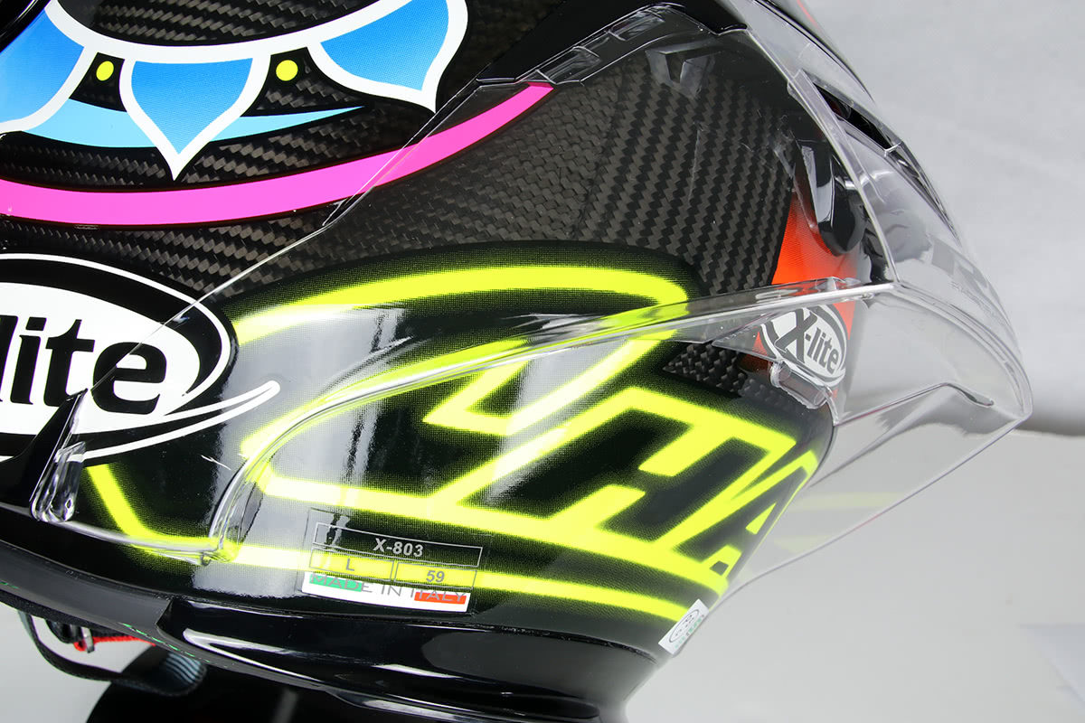 X-lite X-803RS ULTRA CARBON レーストラックエアロダイナミックスポイラー