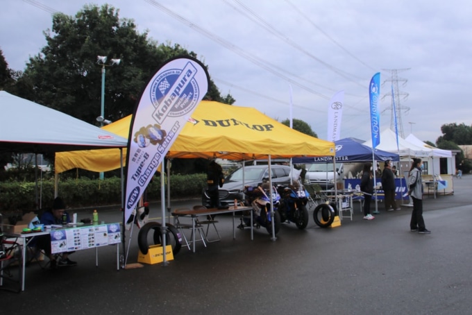 Taira Promote Racingサーキット走行会(協賛企業のブース出展)