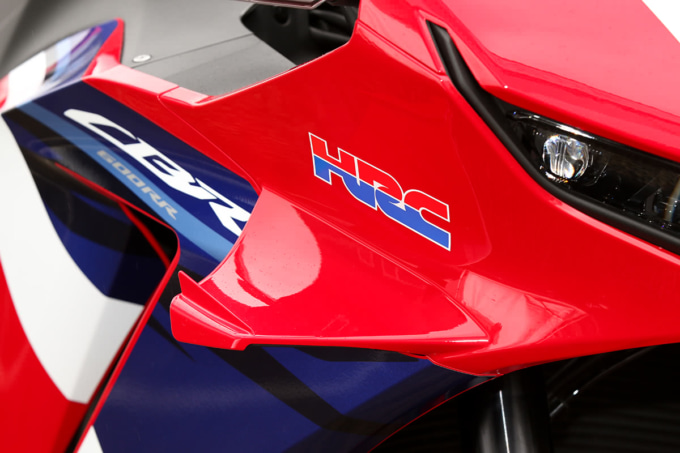 2021年モデルHONDA CBR600RR(2BL-PC40)フロントカウルのウイング