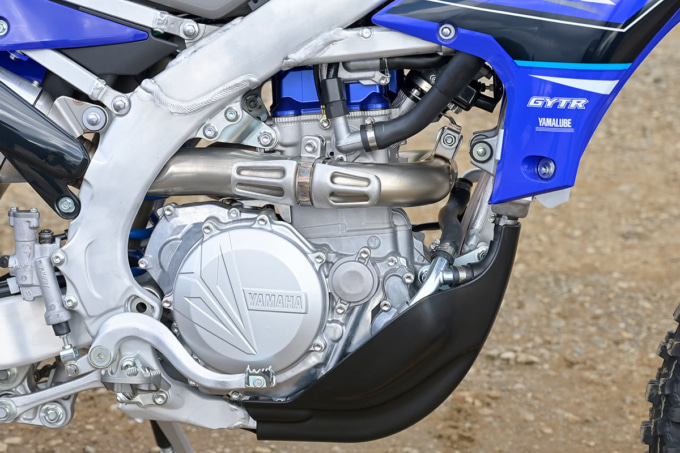 2021年モデル YAMAHA YZ450FXのエンジン
