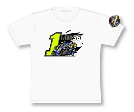 2020 MotoGP ジョアン・ミル チャンピオングッズ ホワイト(フロント)