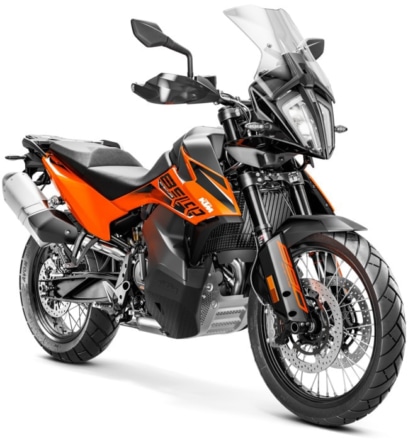 KTM 890 ADVENTURE 2021年モデル(オレンジ)