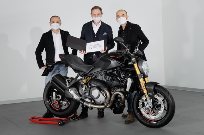 DUCATIのモンスターが生産累計35万台を達成!