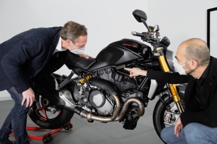 DUCATIのモンスターが生産累計35万台を達成!