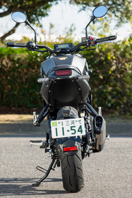 BENELLI LEONCINO250(ベネリ レオンチーノ250)リヤビュー
