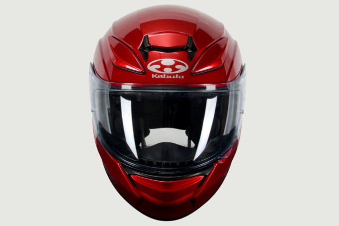 カブトの新型ヘルメット・SHUMA(シューマ)正面