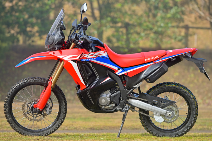 HONDA CRF250RALLY(2BK-MD47/2021年モデル)左サイドビュー