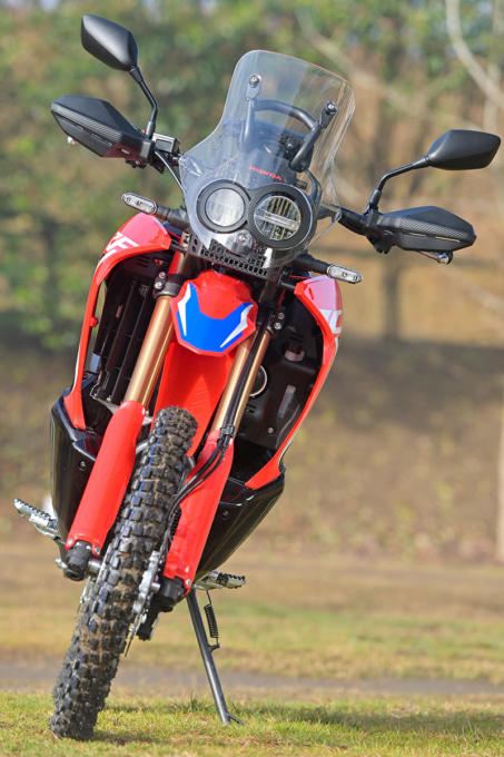 HONDA CRF250RALLY(2BK-MD47/2021年モデル)フロントビュー