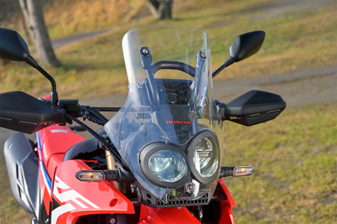 HONDA CRF250RALLY(2BK-MD47/2021年モデル)フェイスデザイン