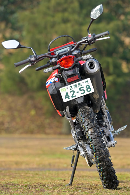 HONDA CRF250L (2BK-MD47/2021年モデル)リヤビュー