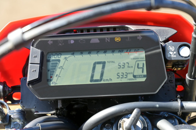 HONDA CRF250L (2BK-MD47/2021年モデル)液晶メーター