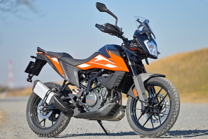 KTM 250ADVENTURE(2021年モデル)7:3ビュー