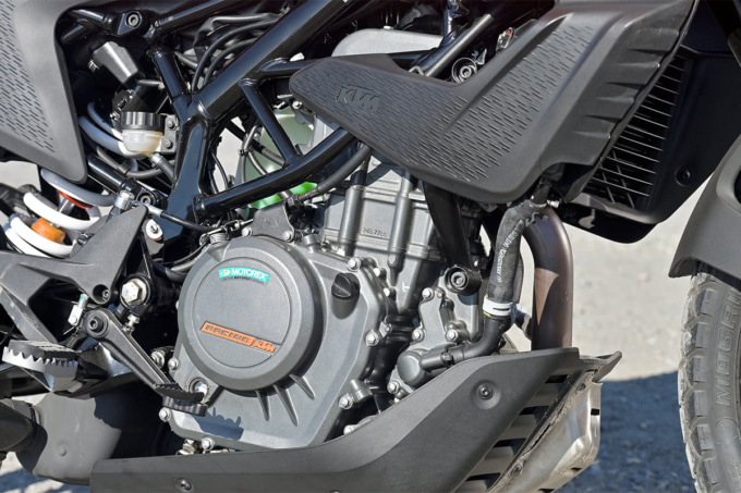 KTM 250ADVENTURE(2021年モデル)エンジン