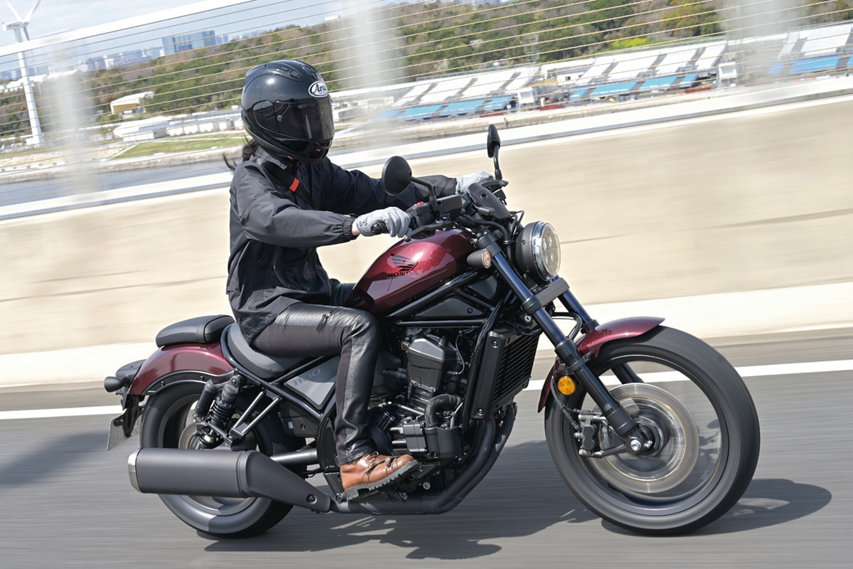 HONDA REBEL1100 走りイメージ