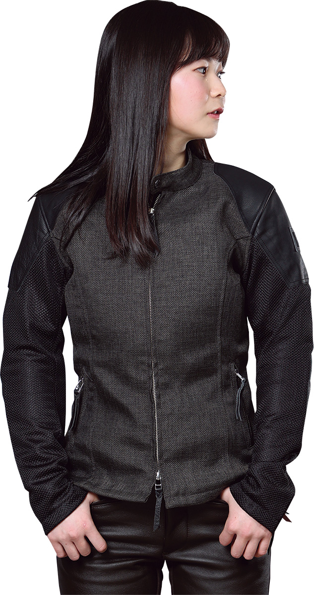 MAXFRITZ FEMME MFB-2361 MESH SLEEVE SINGLE RIDER’SJK