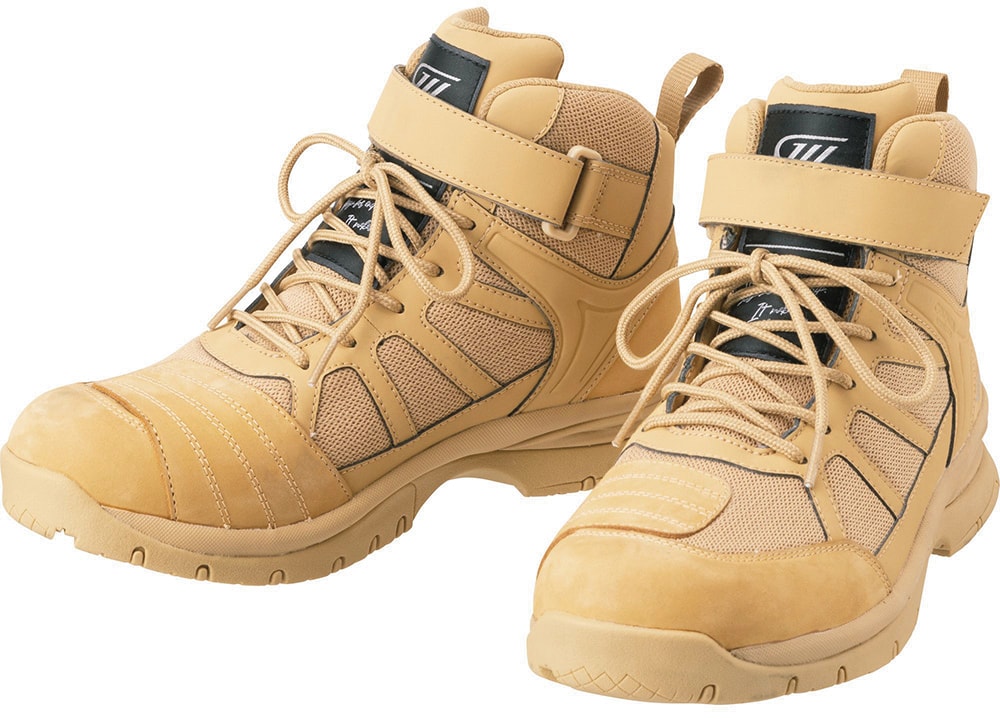 GOLDWIN MOTORCYCLE GSM1057 G VECTOR RIDING SHOES キャメル(CA)