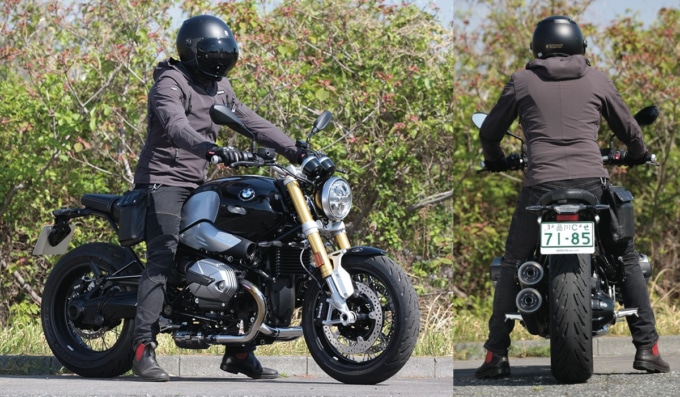 BMW R nineT 足つき&乗車ポジション