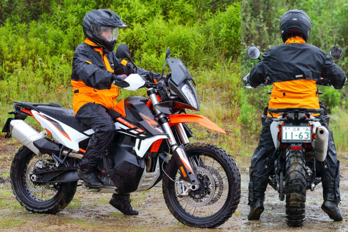890 ADVENTURE R(2021年モデル)の足つき&乗車ポジション