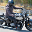 TRIUMPH BONNEVILLE SPEEDMASTER(2021年モデル)走行