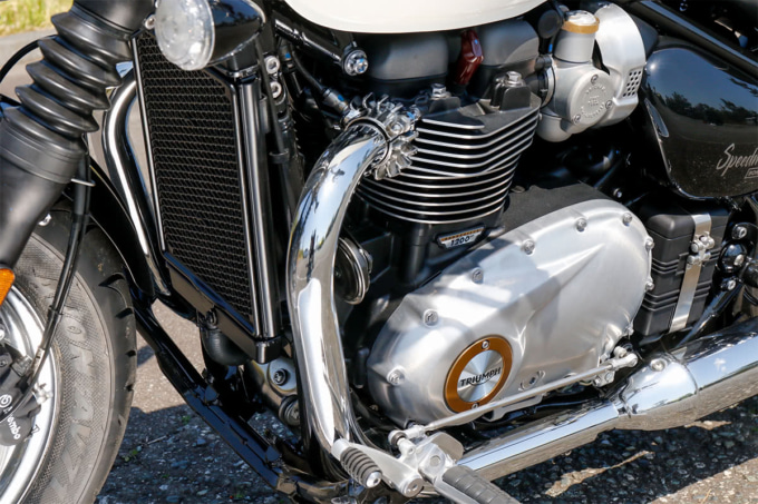 TRIUMPH BONNEVILLE SPEEDMASTER(2021年モデル)エンジン