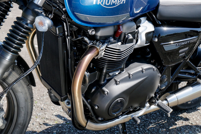 TRIUMPH STREET TWIN(2021年モデル)エンジン