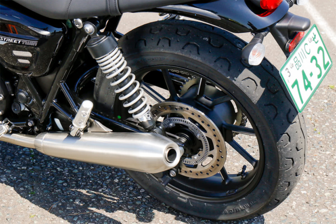 TRIUMPH STREET TWIN(2021年モデル)ツインショック