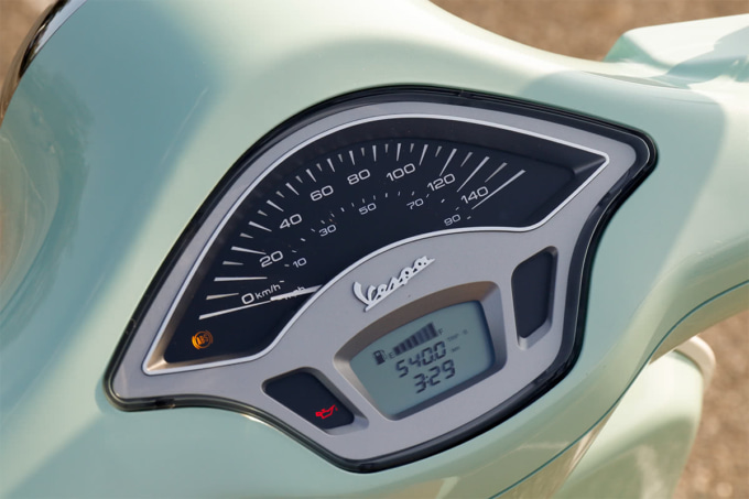 VESPA PRIMAVERA150 PICNIC(2021年)メーター