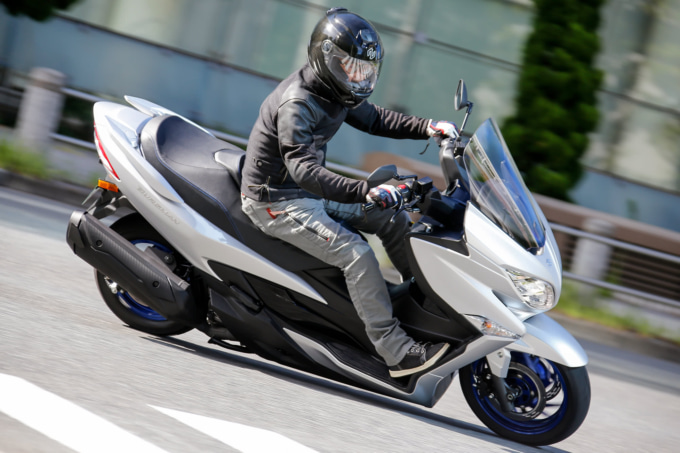SUZUKI BURGMAN400 ABS(2021年モデル)走行