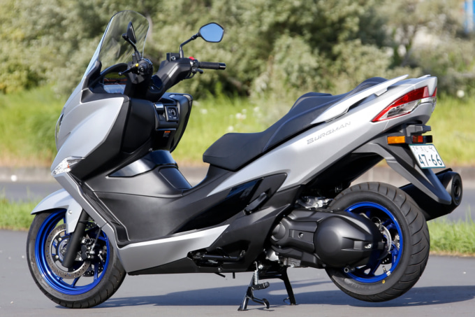 SUZUKI BURGMAN400 ABS(2021年モデル)左サイドビュー