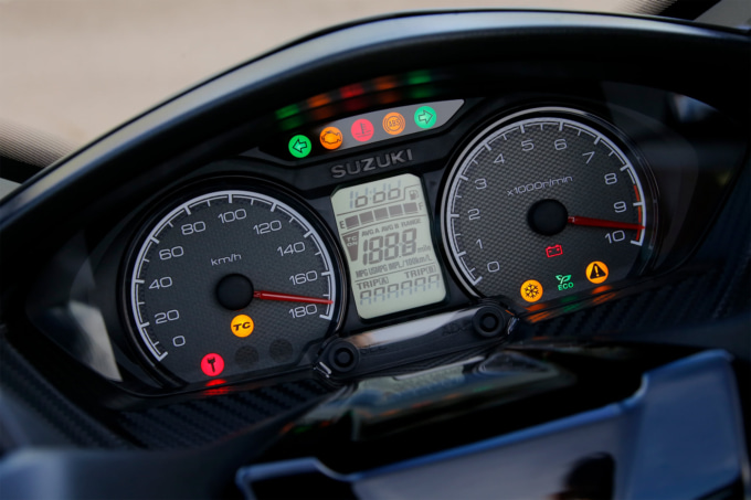 SUZUKI BURGMAN400 ABS(2021年モデル)メーター