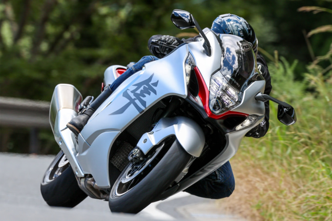 SUZUKI HAYABUSA(2021年モデル)走行