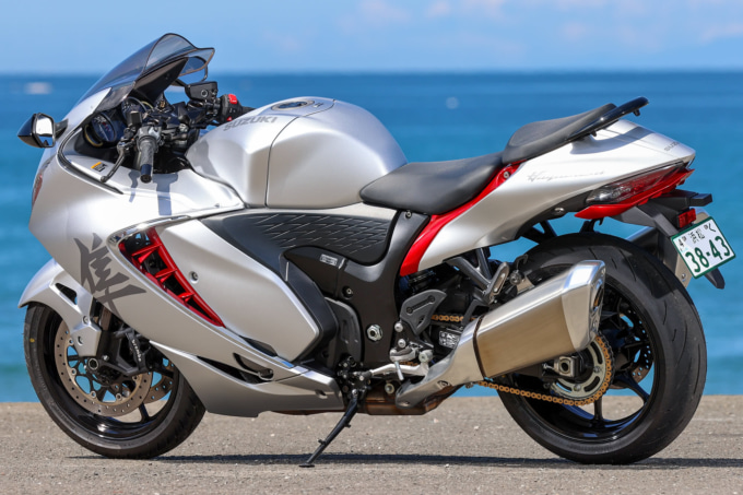 SUZUKI HAYABUSA(2021年モデル)左7:3ビュー