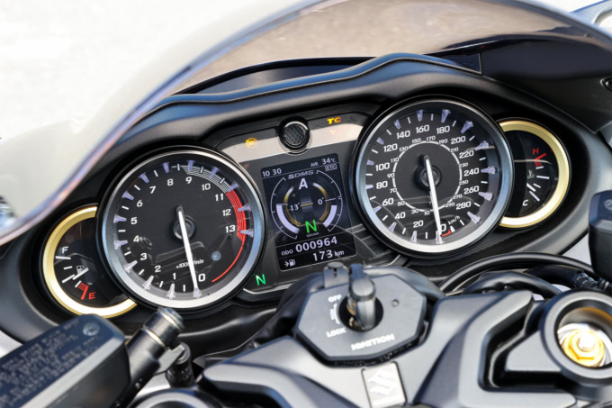 SUZUKI HAYABUSA(2021年モデル)メーター