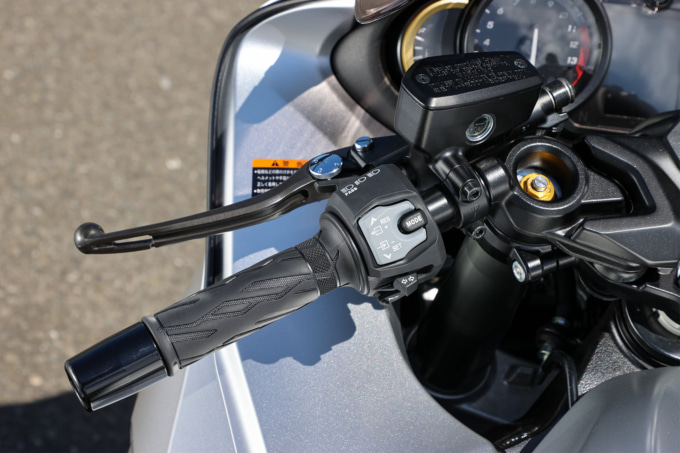 SUZUKI HAYABUSA(2021年モデル)左スイッチボックス