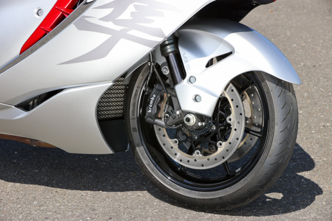 SUZUKI HAYABUSA(2021年モデル)フロント足まわり