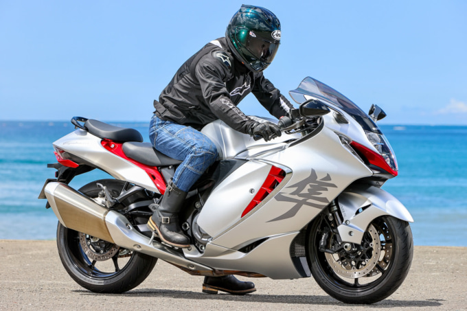 SUZUKI HAYABUSA(2021年モデル)乗車姿勢