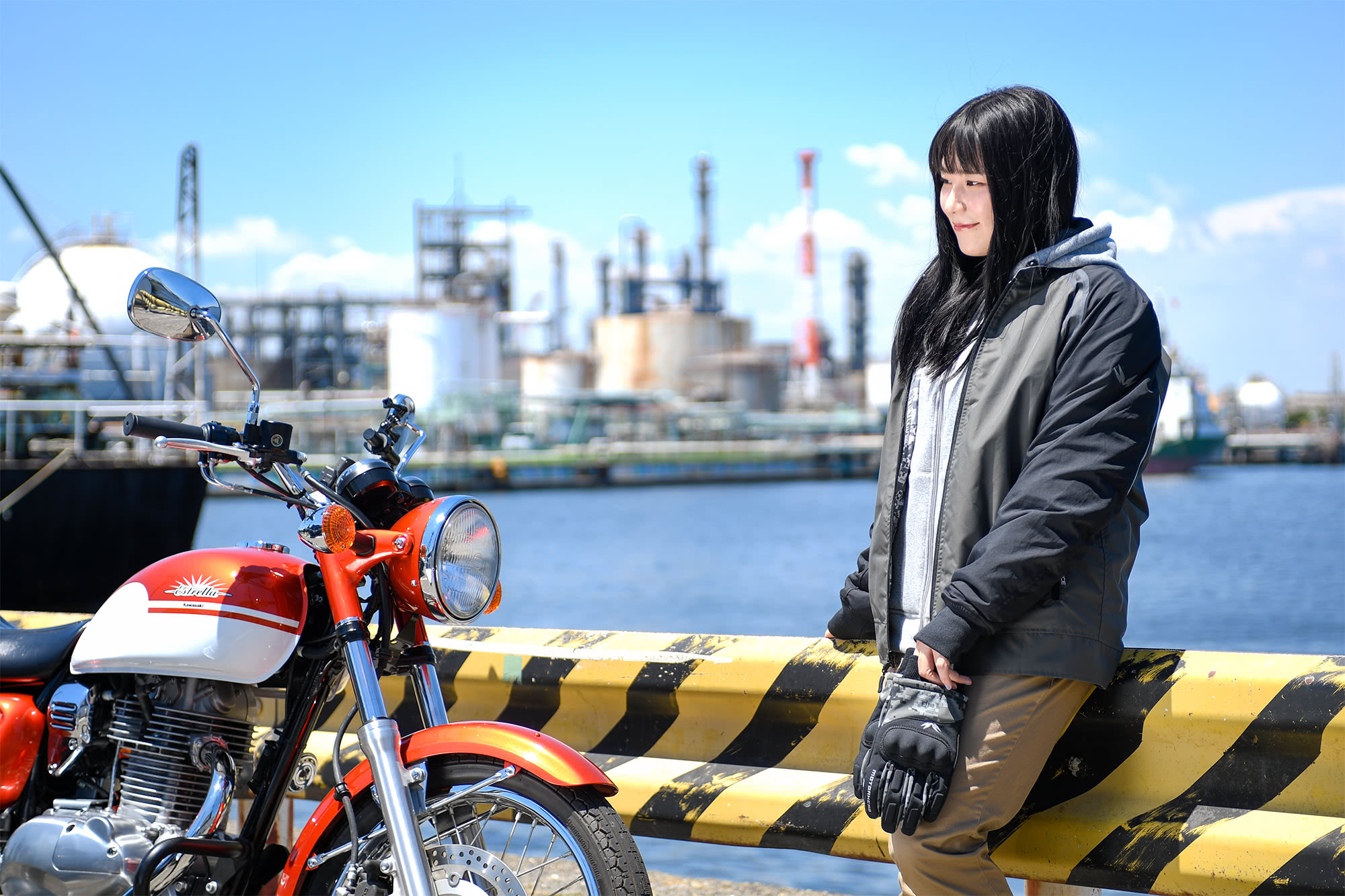 モーターヘッドライダース M-5 HYPER JADE 5WAY JACKET