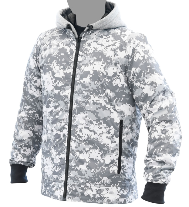 モーターヘッドライダース M-5 HYPER JADE 5WAY JACKET カモフラ(B面)