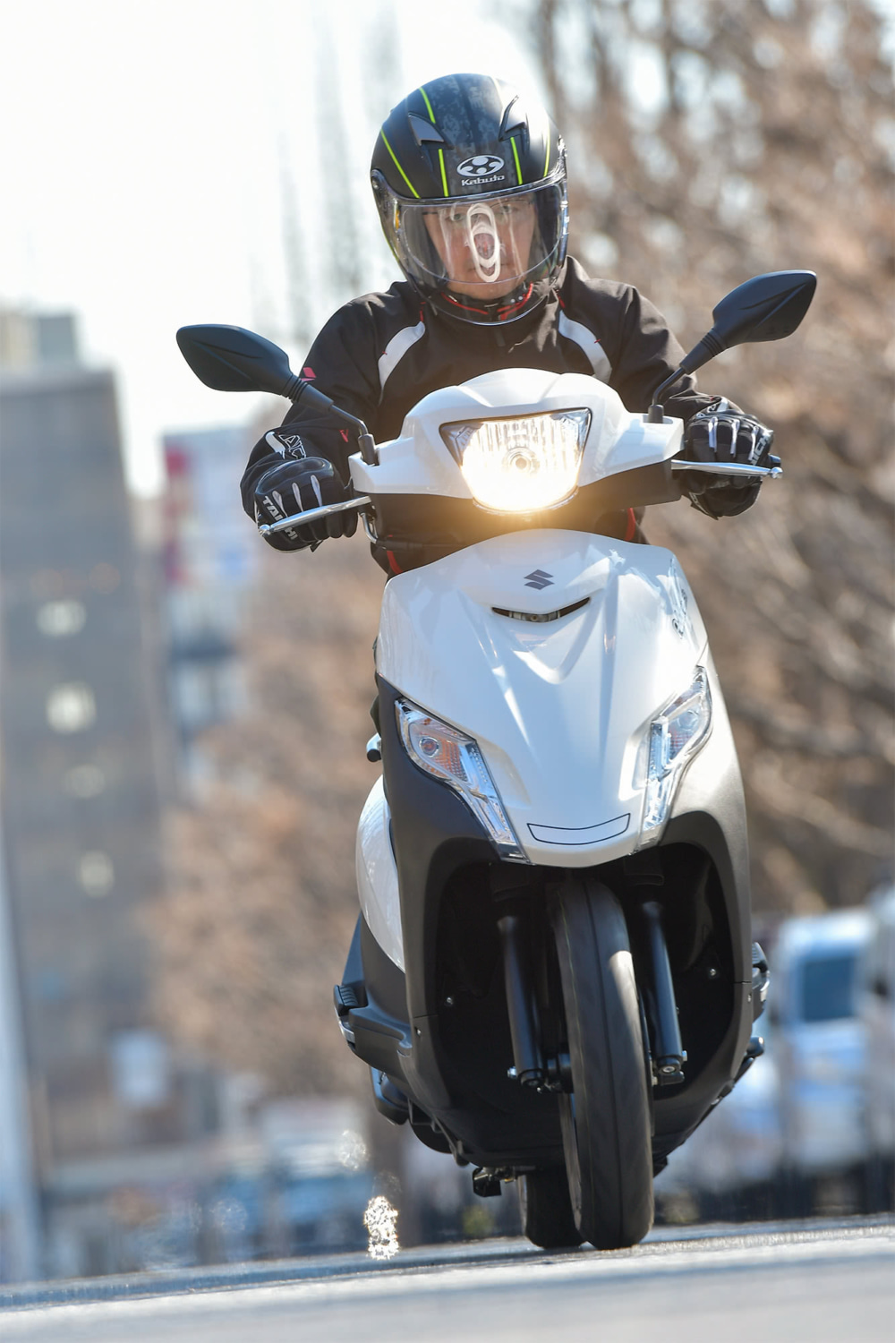 SUZUKI ADDRESS125 走行