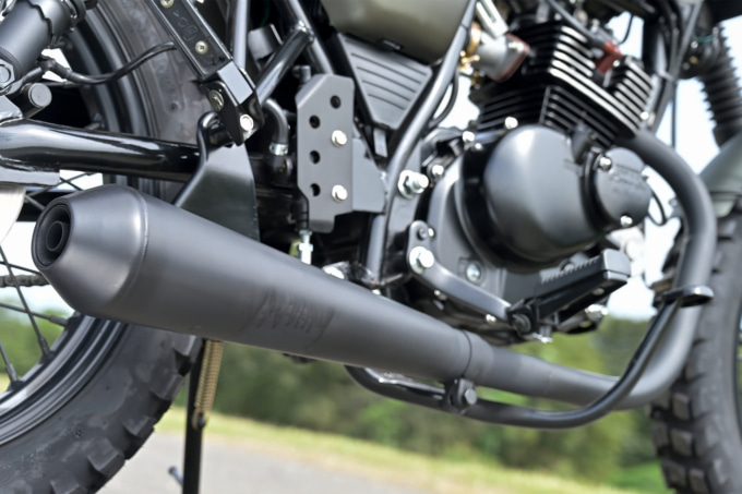 MUTT MOTORCYCLES HILTS125 マフラー