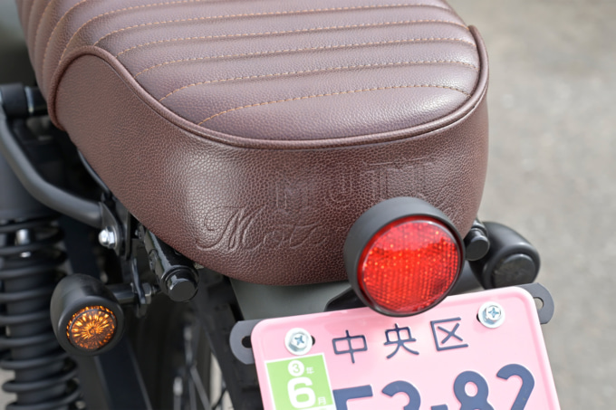 MUTT MOTORCYCLES HILTS125 シート