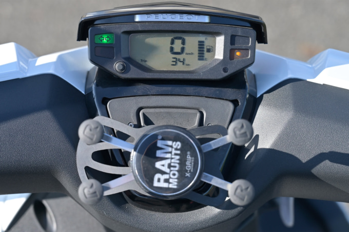 PEUGEOT SPEEDFIGHT125 R-CUP(2021年モデル)メーター