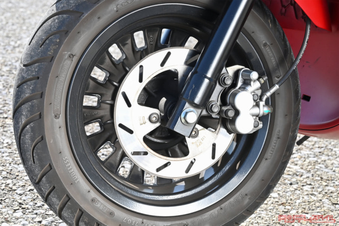 PEUGEOT DJANGO150 SPORT(2021年モデル)フロントブレーキ