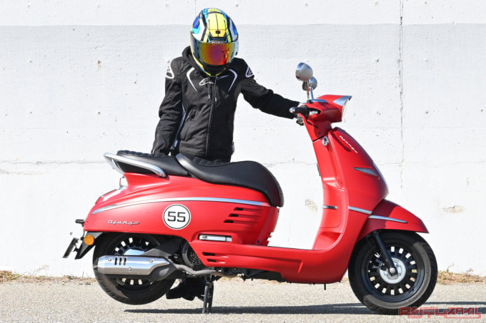 PEUGEOT DJANGO150 SPORT(2021年モデル)センタースタンド