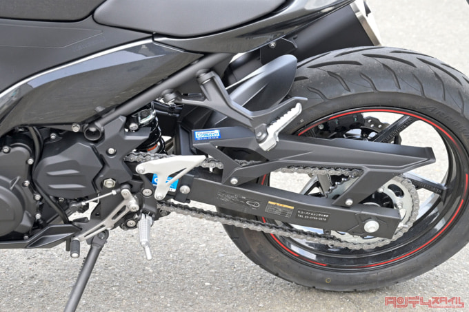 Kawasaki Ninja250(2021年モデル)スイングアーム