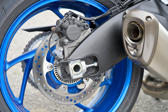SUZUKI GSX-S1000(2021年モデル)リヤブレーキ