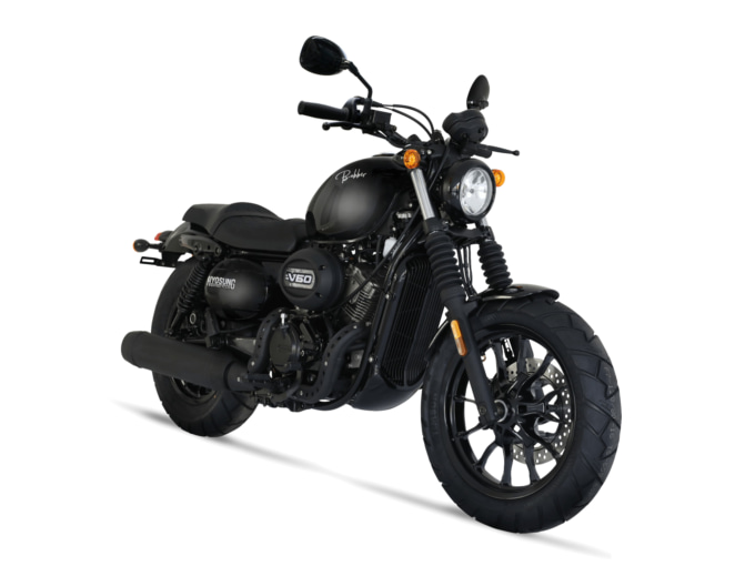 ヒョースンGV125S BOBBER BRIGHT BLACK(ブライトブラック)