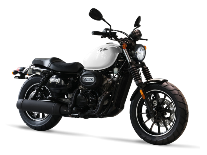 ヒョースンGV125S BOBBER IVORY WHITE(アイボリーホワイト)